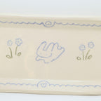 In the flower field | Plate