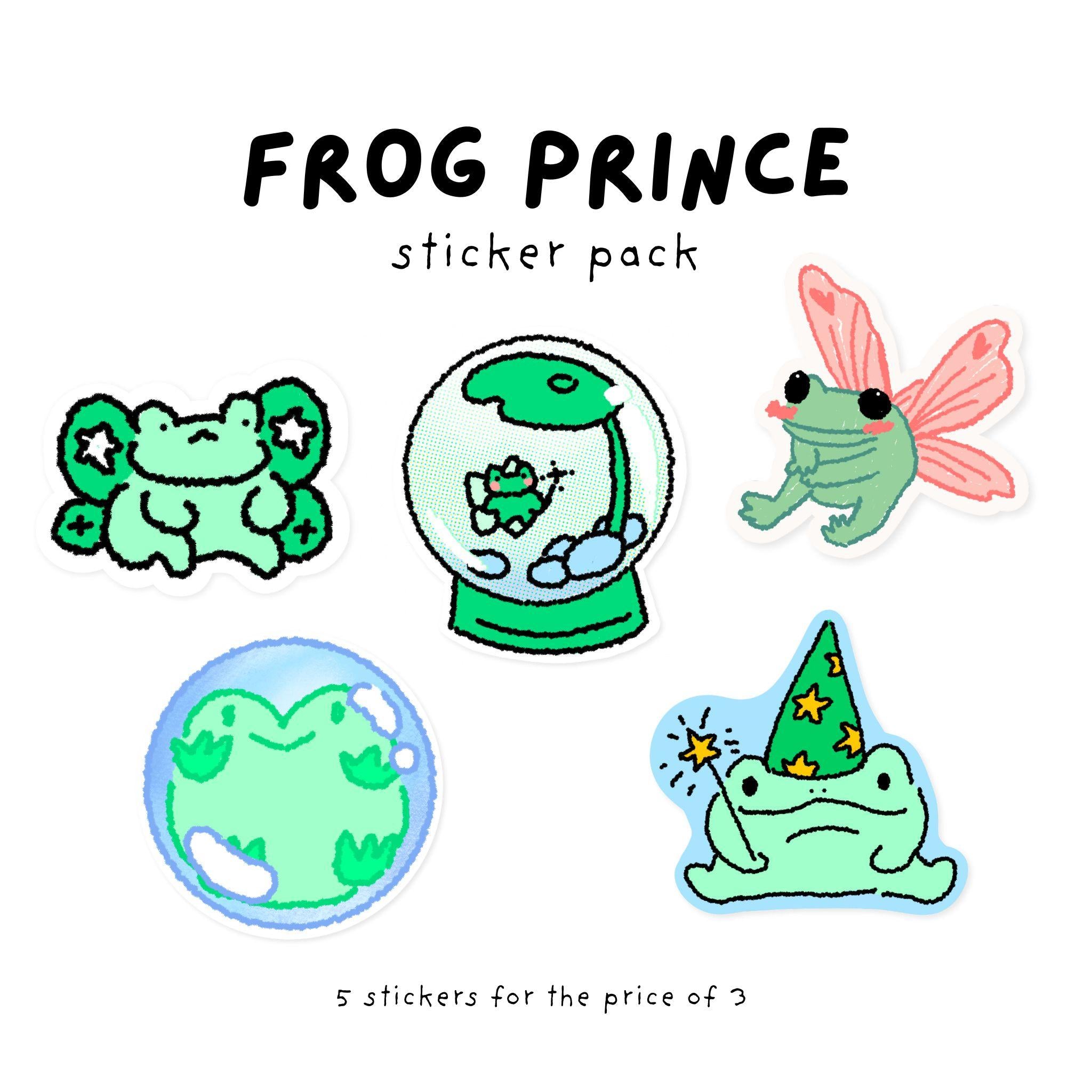 Frog Prince | Sticker Pack
