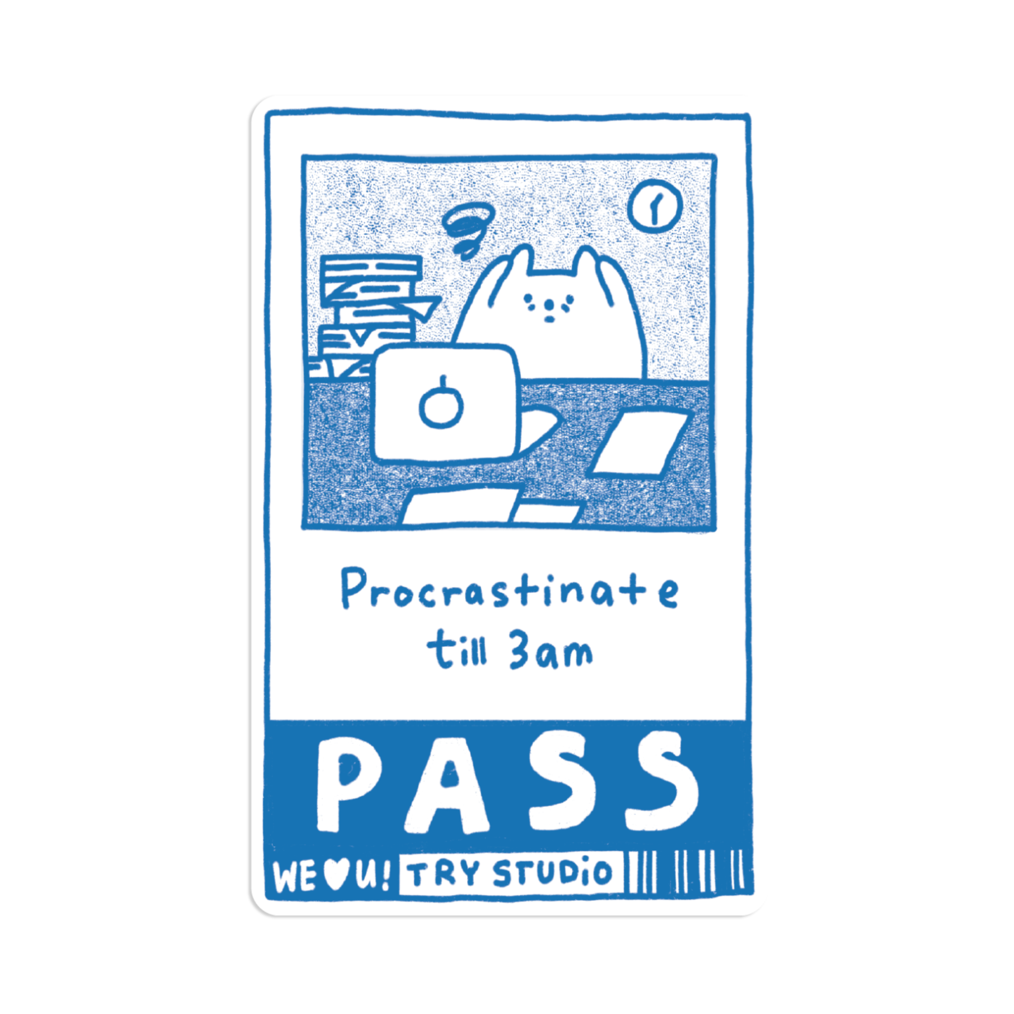 Pass | Transit Card Sticker
