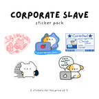 Corporate Slave | Sticker Pack