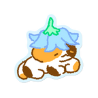 Kitties In Flower Hats | Sticker