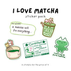 I Love Matcha | Sticker Pack