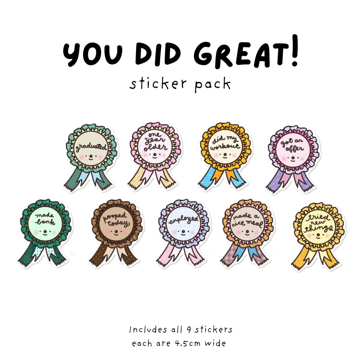 You did Great! | Sticker Pack