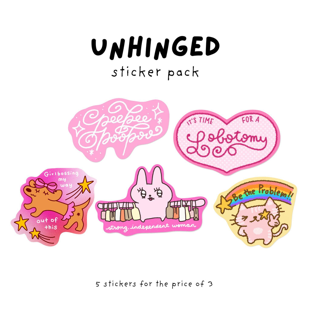 Unhinged | Sticker Pack
