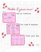 Everything you want is within reach | Weekly memo pad