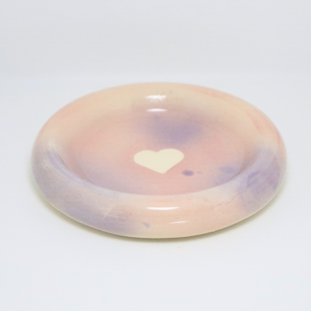 Cloudy Days (Pink & Purple) | Plate