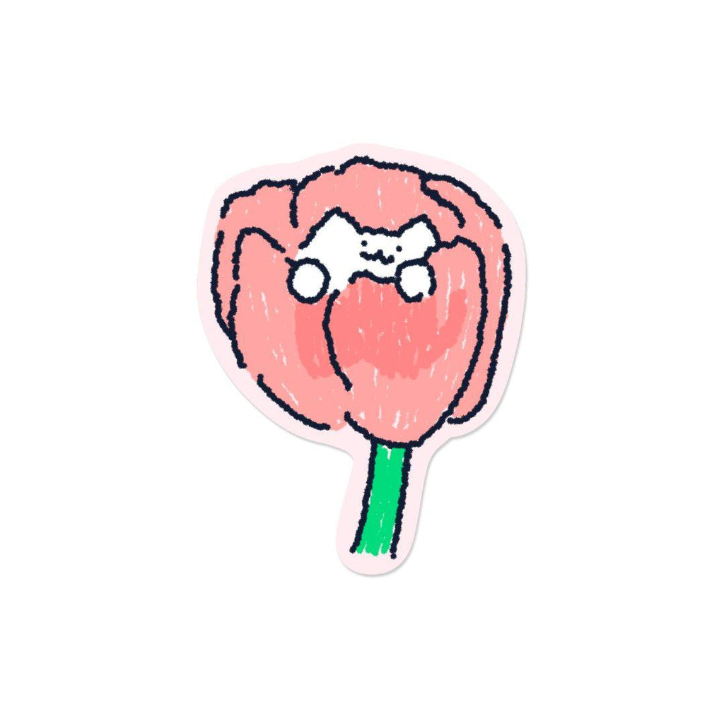 Kitties & Flowers | Sticker