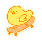 Skateboarders | Sticker