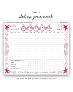 Everything you want is within reach | Weekly memo pad