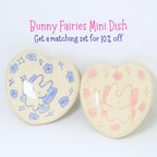 Blue Bunny Fairy | Accessory Dish