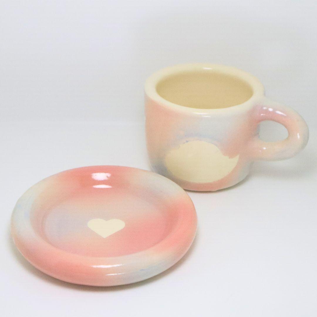 Cloudy Days (Pink & Blue) | Plate
