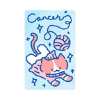 Zodiac Yarn Kitties | Transit Card Sticker