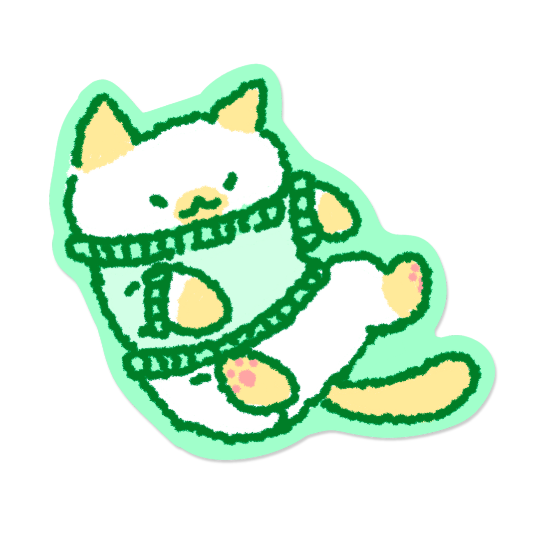 Yarn Kitties | Sticker
