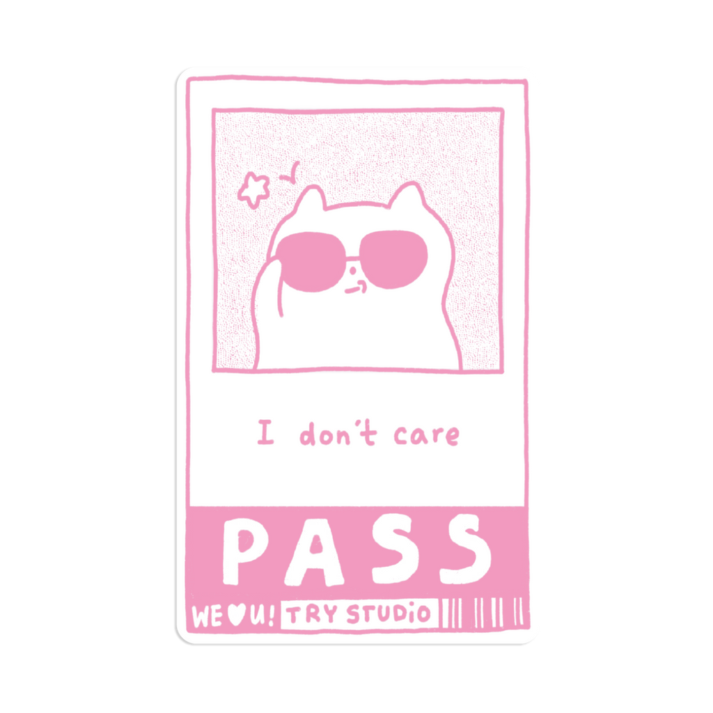 Pass | Transit Card Sticker