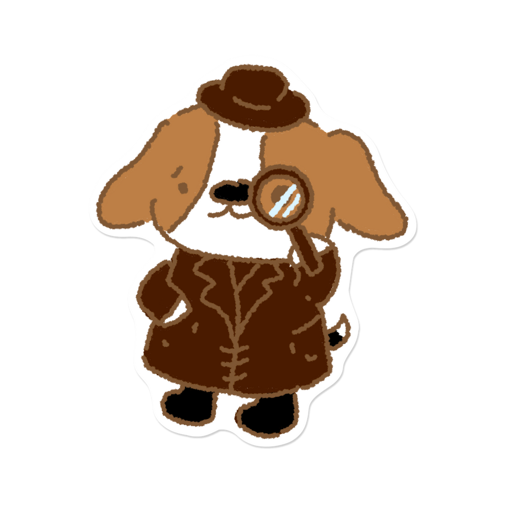 Detective Dogs | Sticker