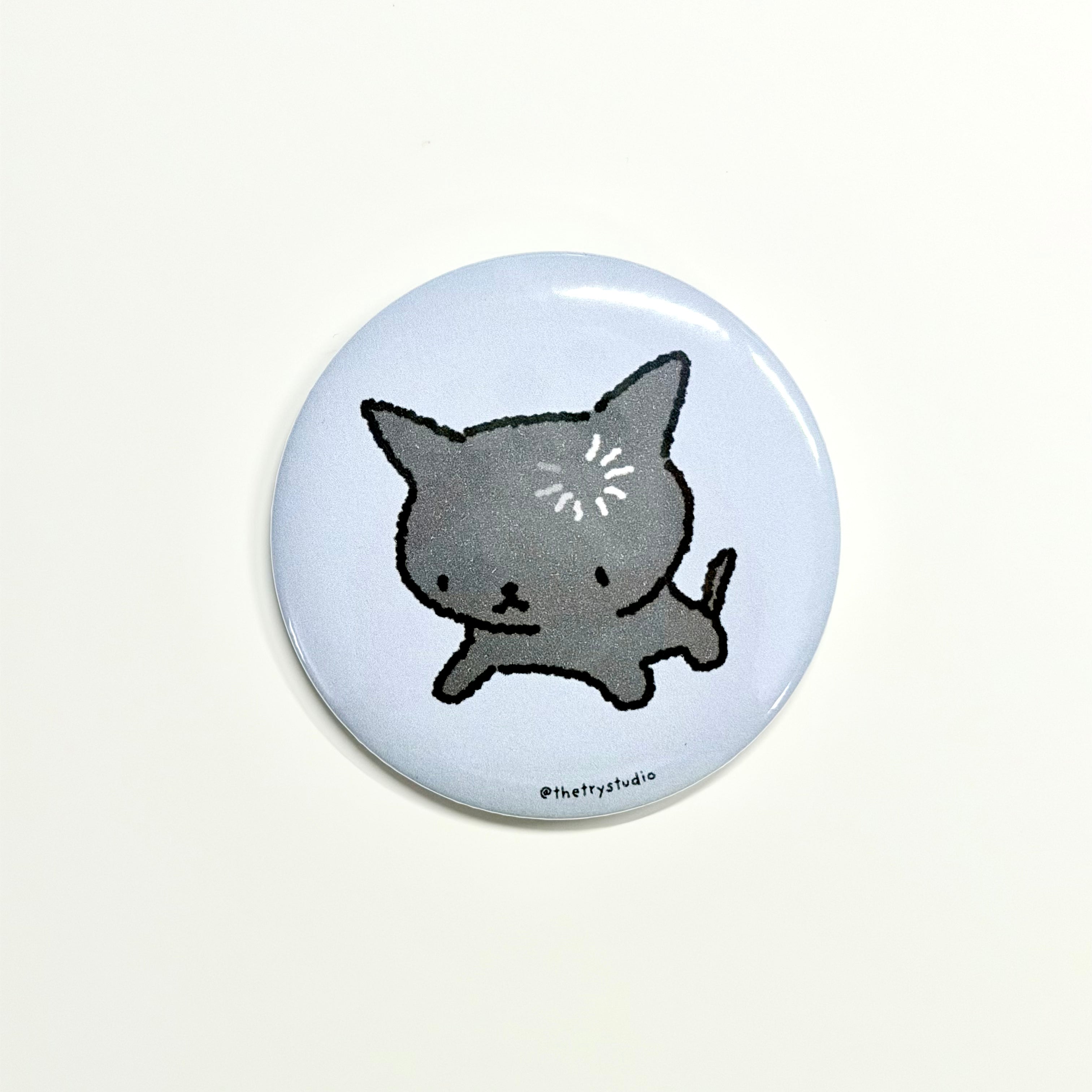 Buffering Cat | Badge