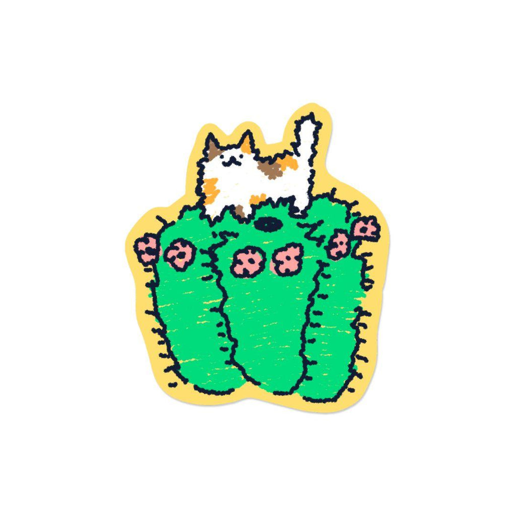 Kitties & Flowers | Sticker