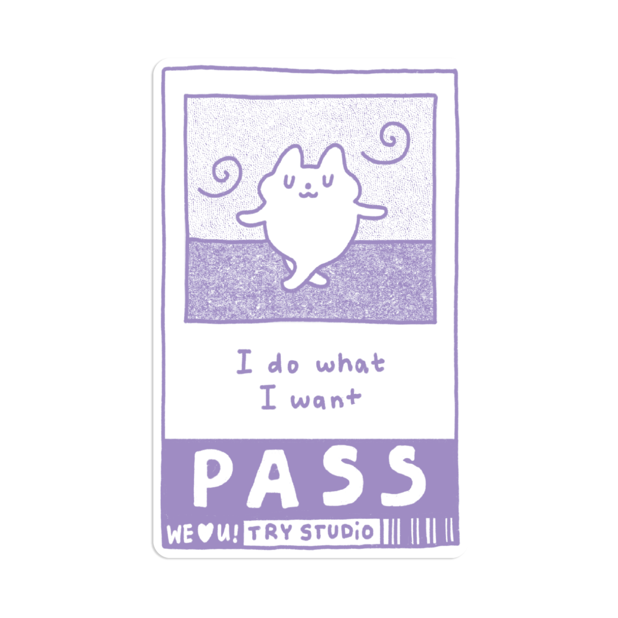 Pass | Transit Card Sticker