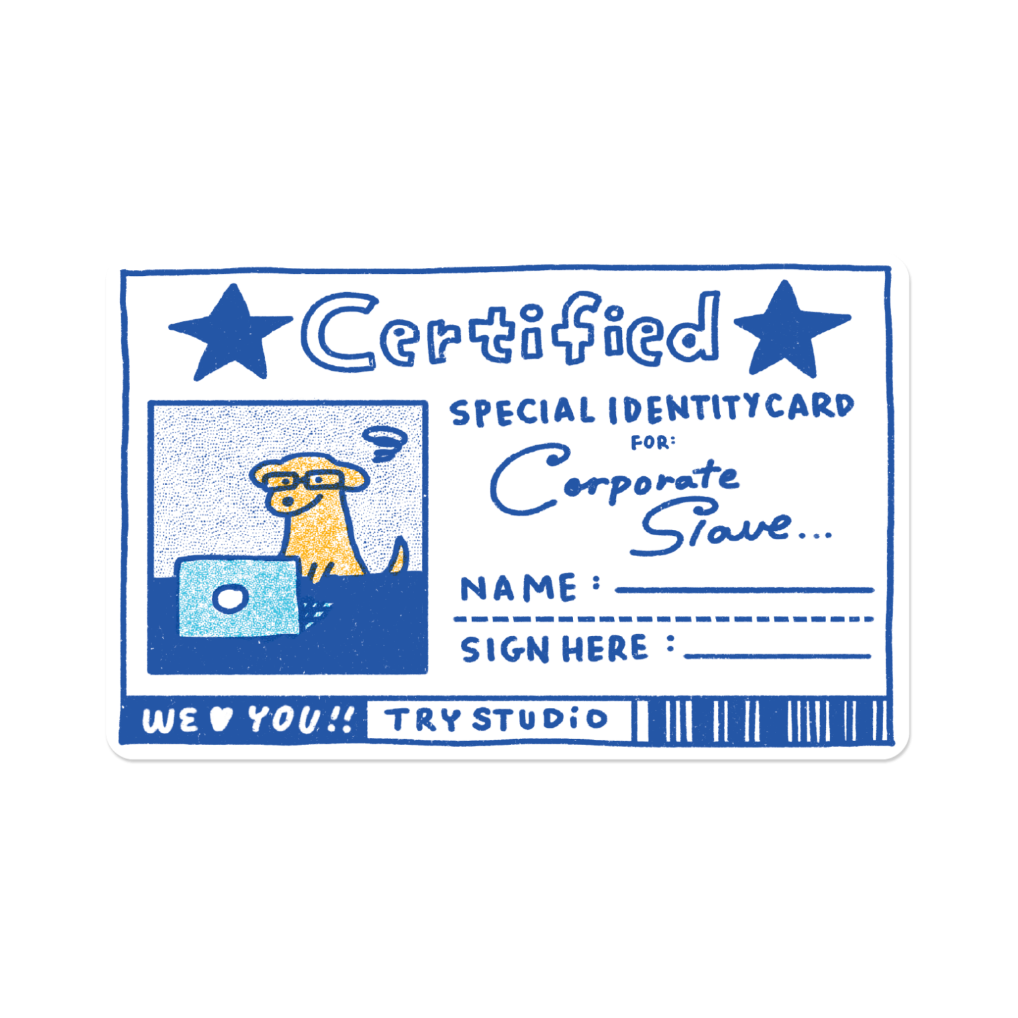 Certified | Transit Card Sticker