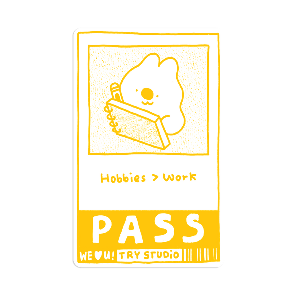 Pass | Transit Card Sticker