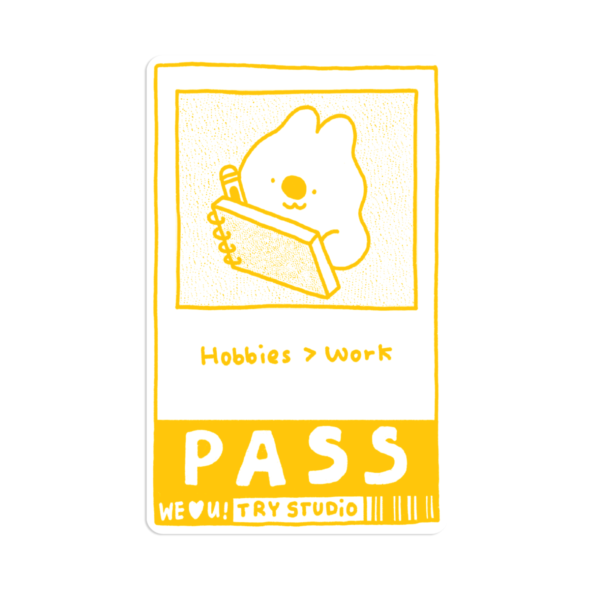 Pass | Transit Card Sticker
