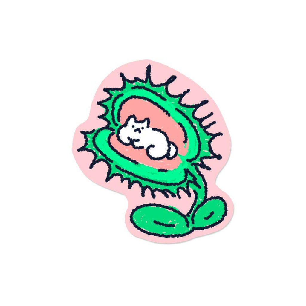 Kitties & Flowers | Sticker