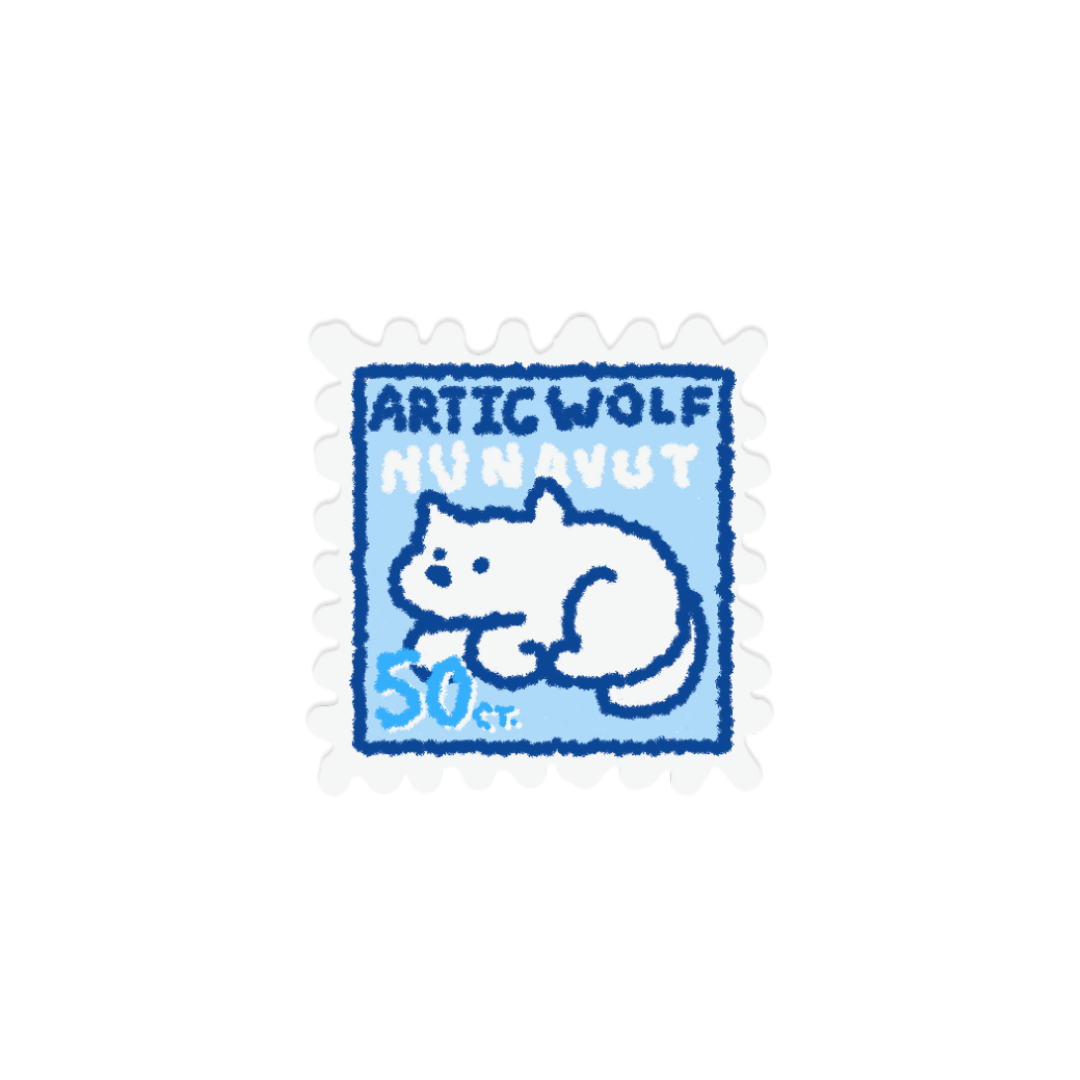 Canadian Wildlife Stamp | Sticker