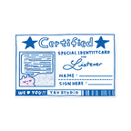 Certified | Transit Card Sticker