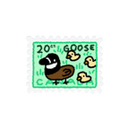Canadian Wildlife Stamp | Sticker