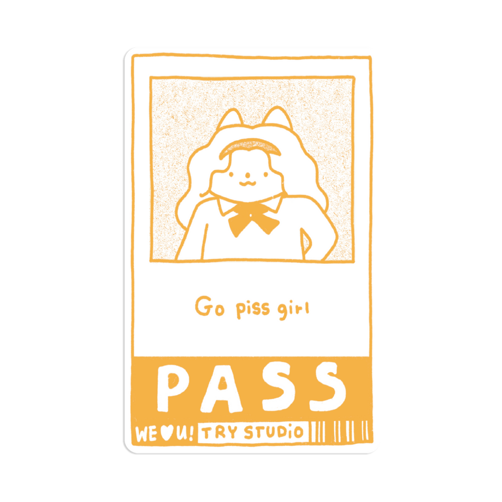 Pass | Transit Card Sticker