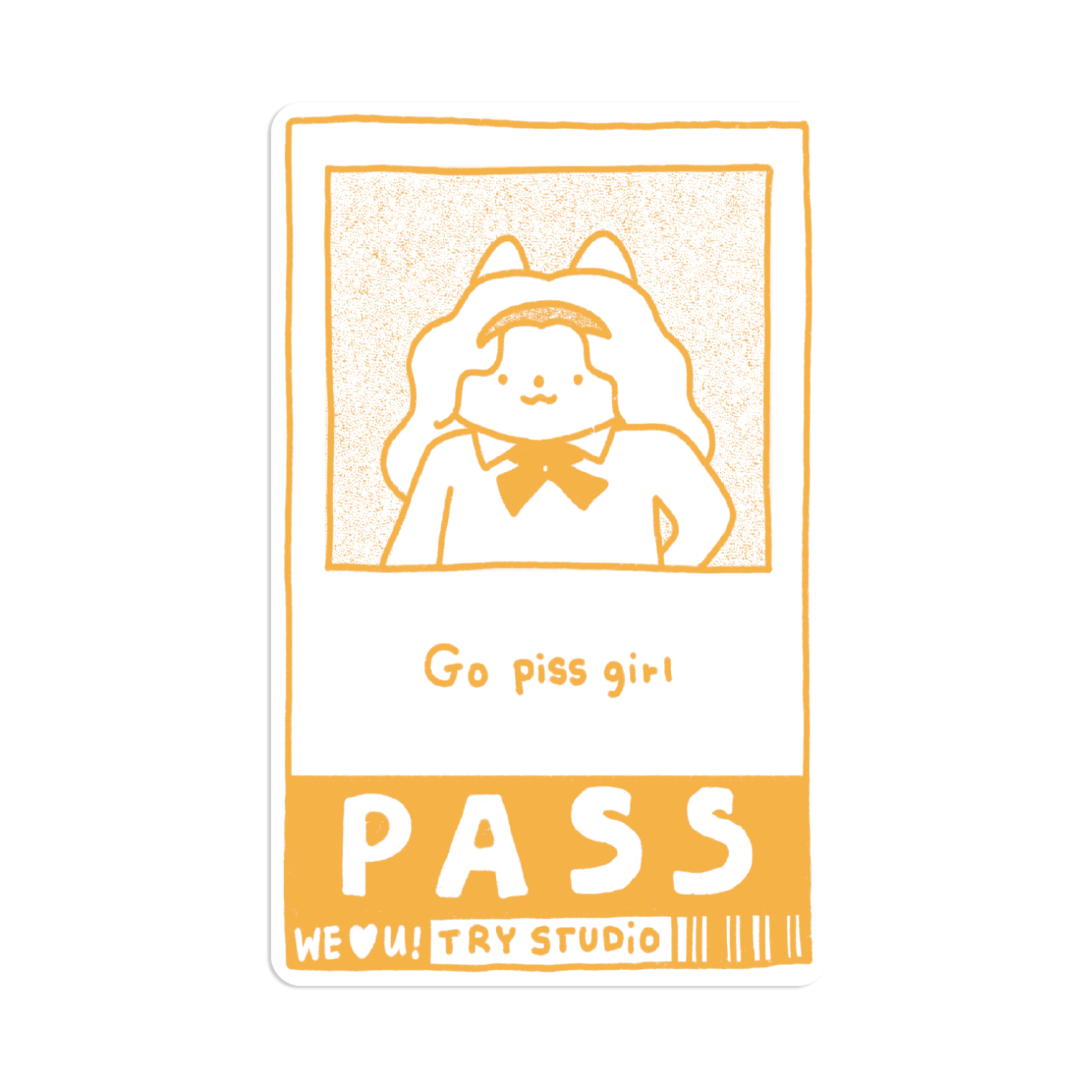 Pass | Transit Card Sticker