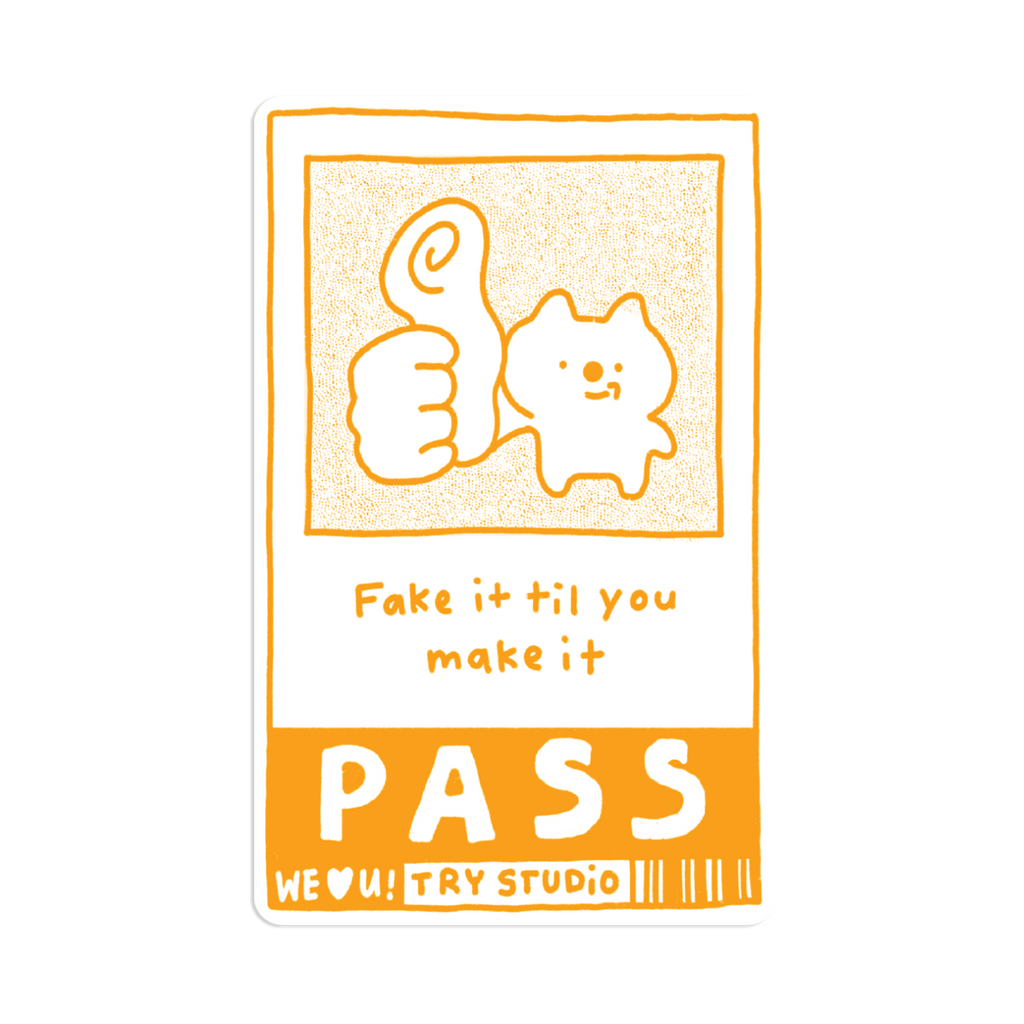 Pass | Transit Card Sticker