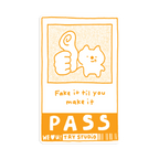 Pass | Transit Card Sticker