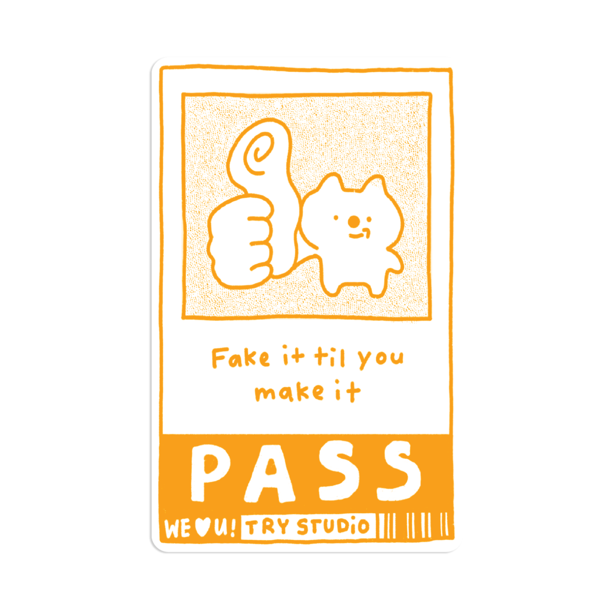 Pass | Transit Card Sticker