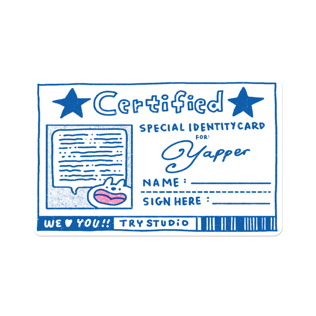 Certified | Transit Card Sticker