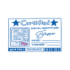 Certified | Transit Card Sticker