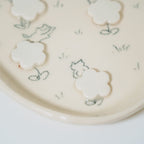 Hidden in the Flowers | Plate