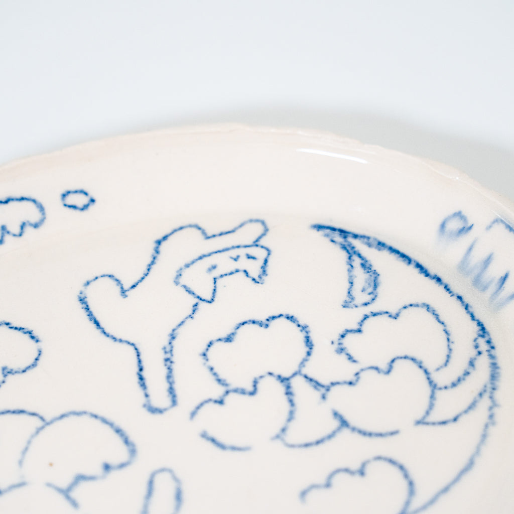 Kitties and the Bluebells | Plate