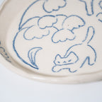 Kitties and the Bluebells | Plate