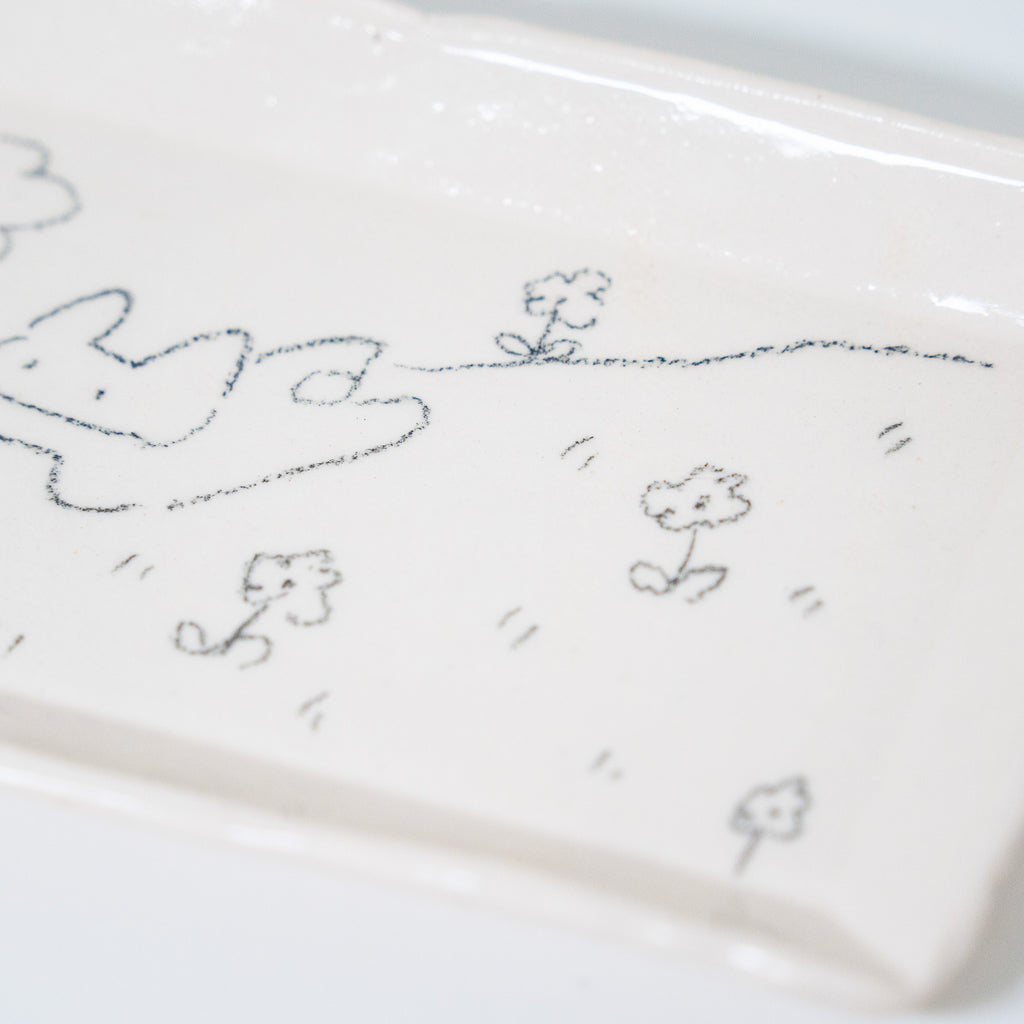 Frolicking in the Fields| Plate