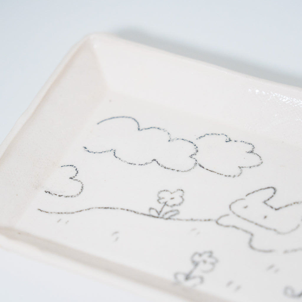 Frolicking in the Fields| Plate