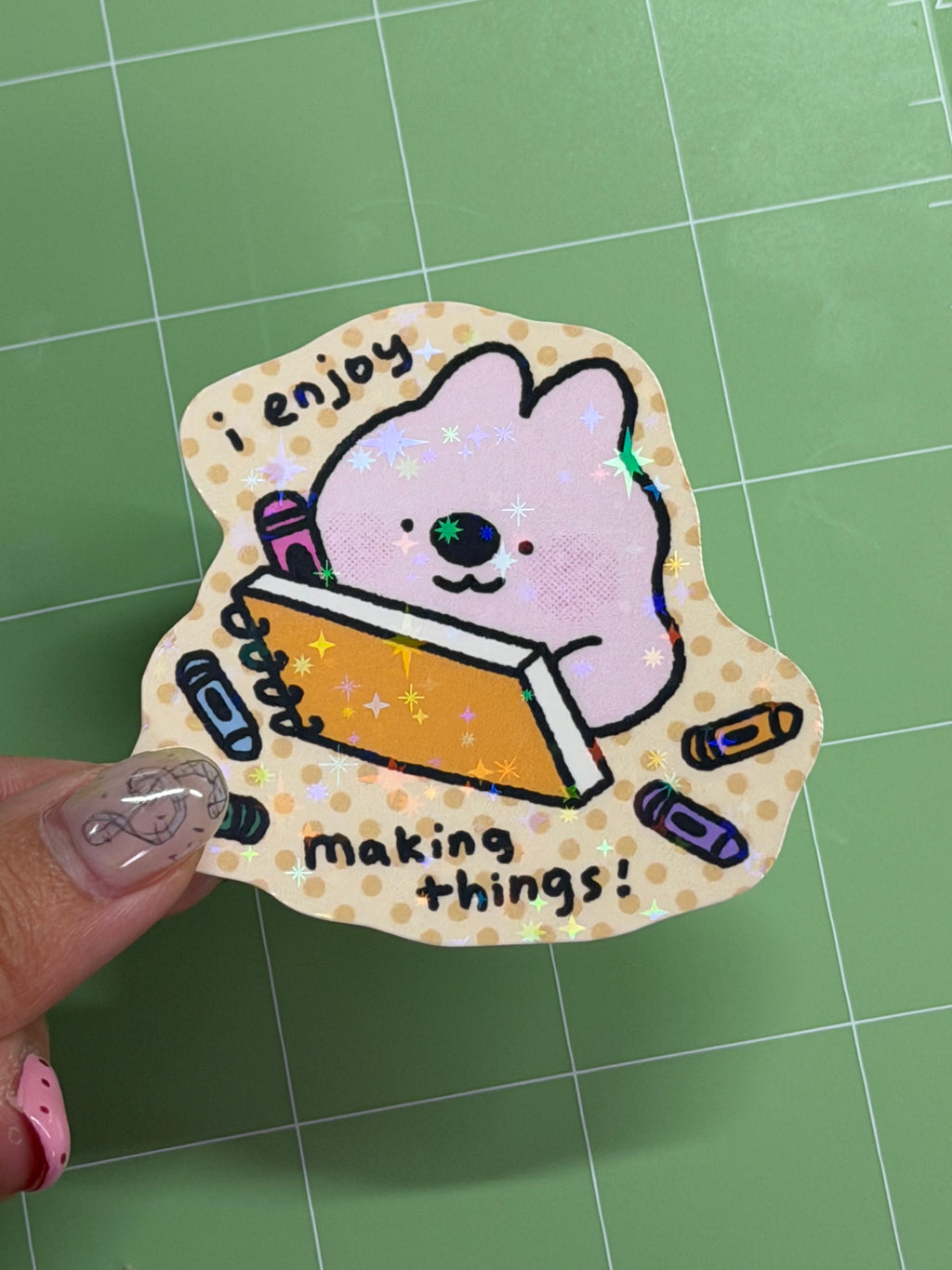I Enjoy Making Things | Sticker