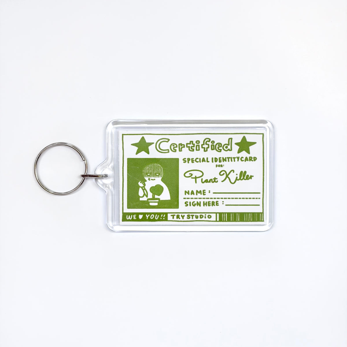 Certified Plant Killer | Key Ring