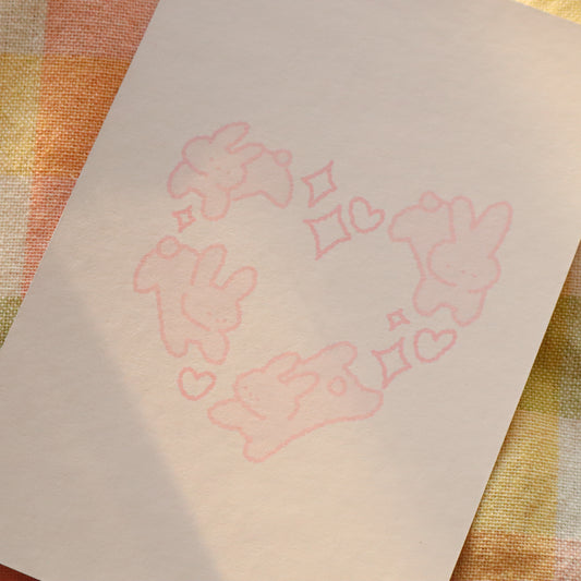 Love Is Around You | Post card