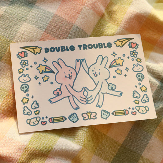Double Trouble | Post card