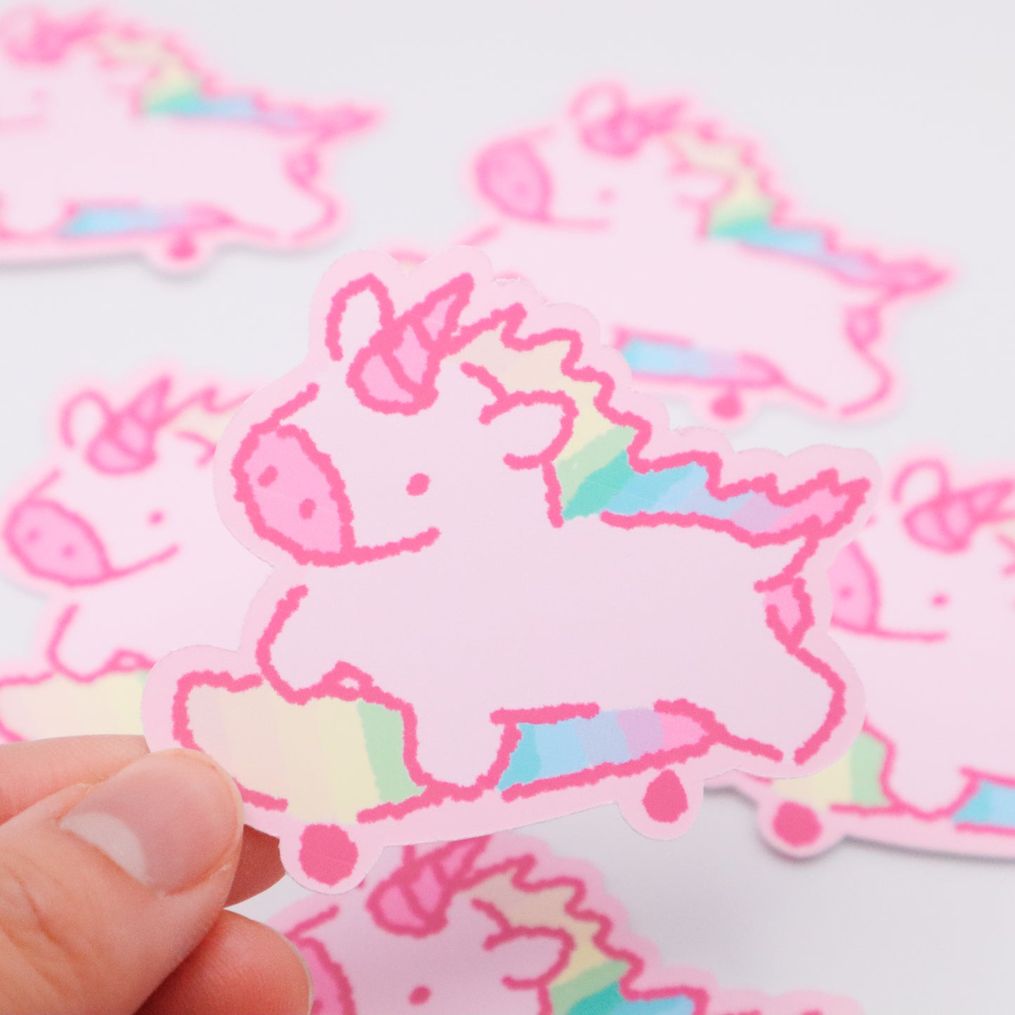 Skateboarding Unicorn | Sticker