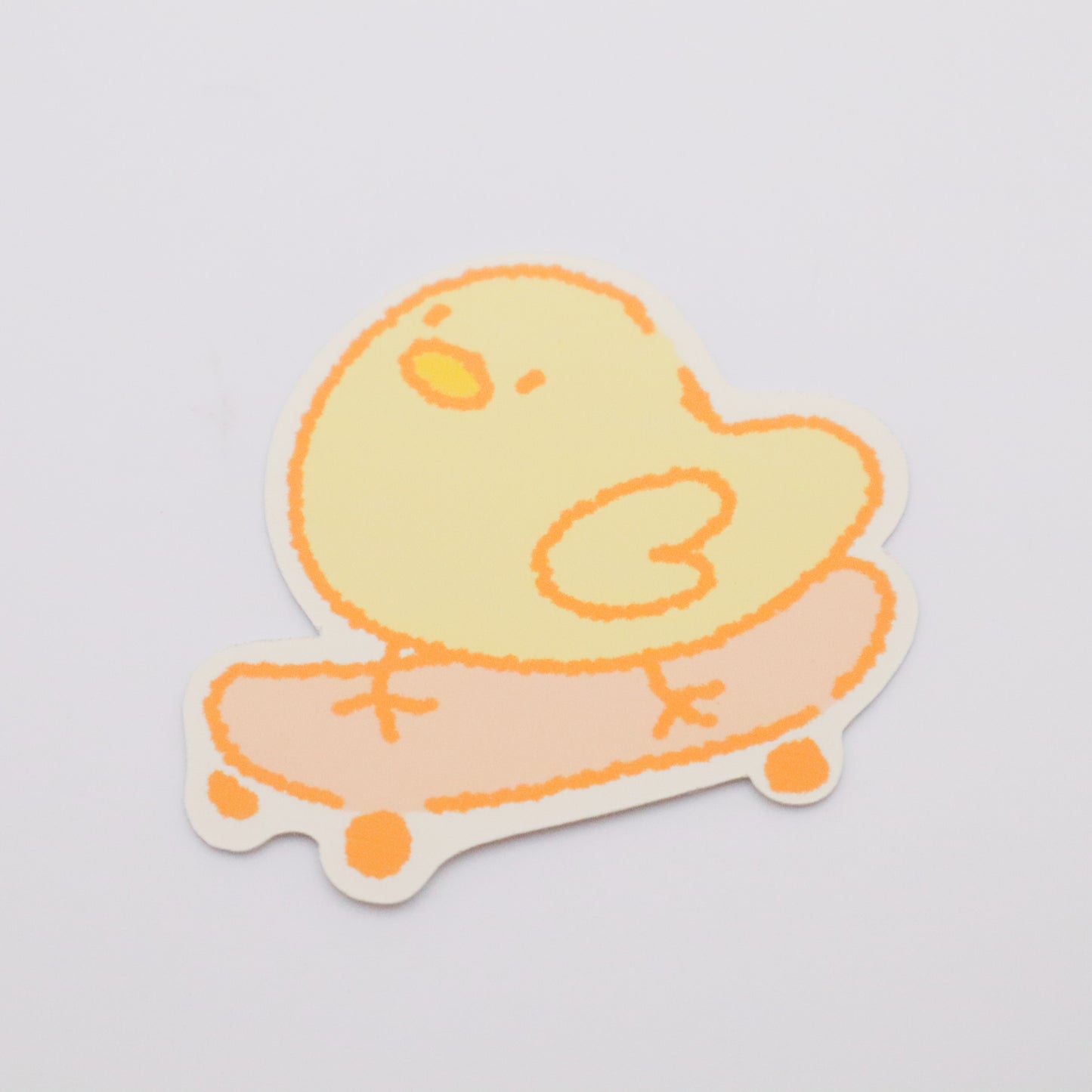 Skateboarding Chicken | Sticker