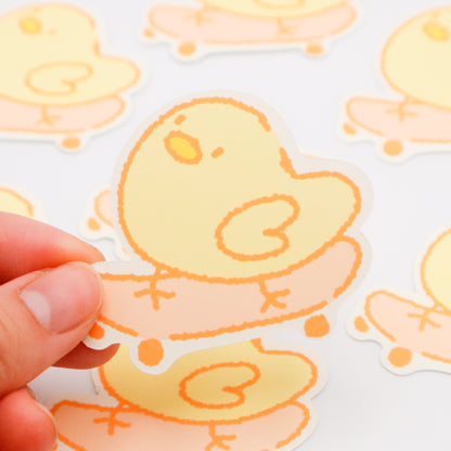 Skateboarding Chicken | Sticker
