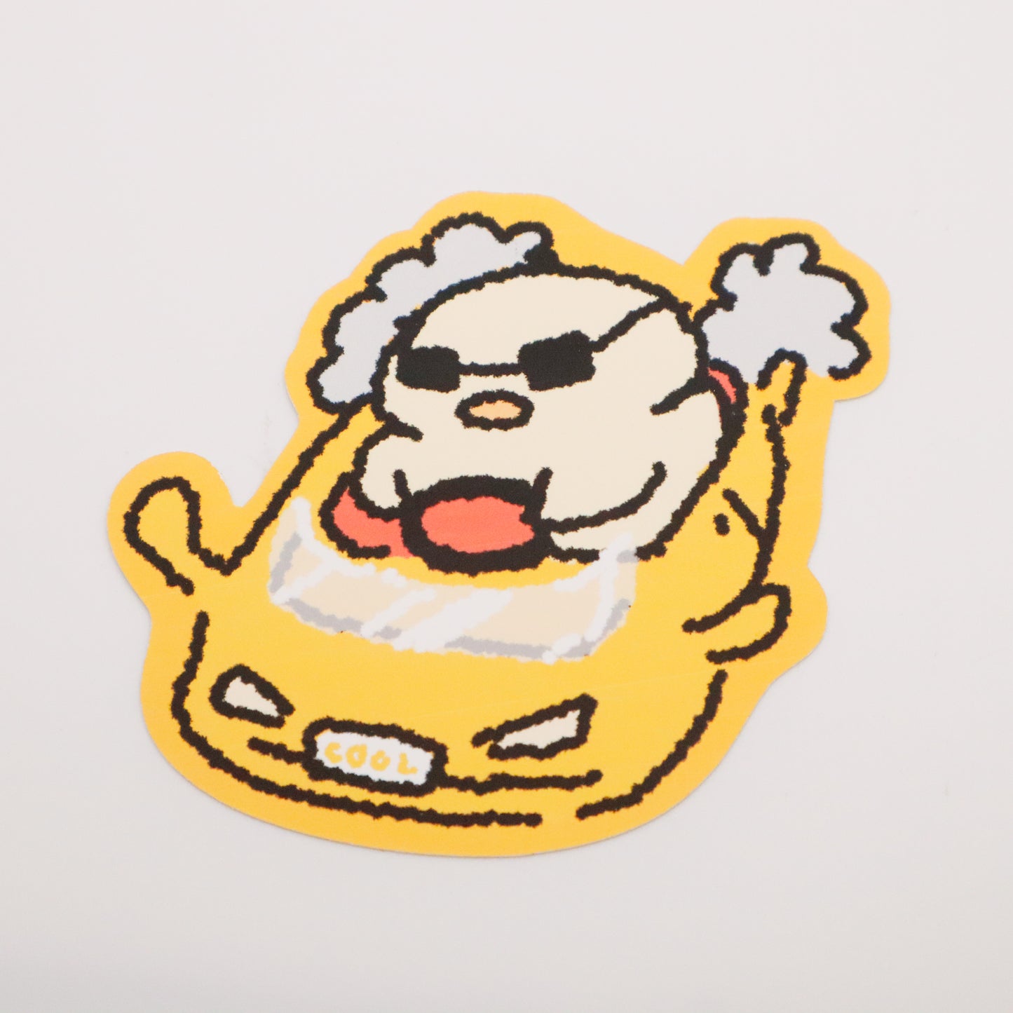 Racecar Duck | Sticker