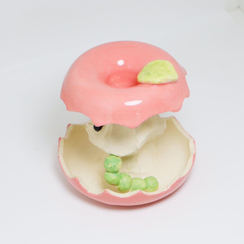 Apple & Worm | Incense Holder